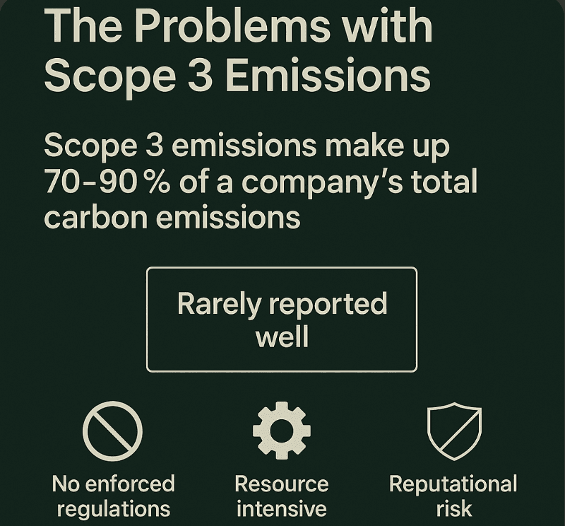 The Problems with Scope 3 Emissions